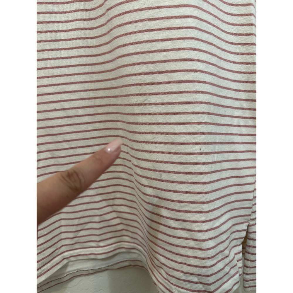 Buffalo Womans Tennis Prep Striped T shirt Dress Size XL Beachy Minimal Vacay - Picture 3 of 13